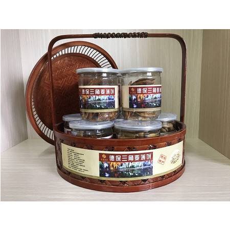 德保特色美食 三角麦薄饼，酥脆与健康的完美结合